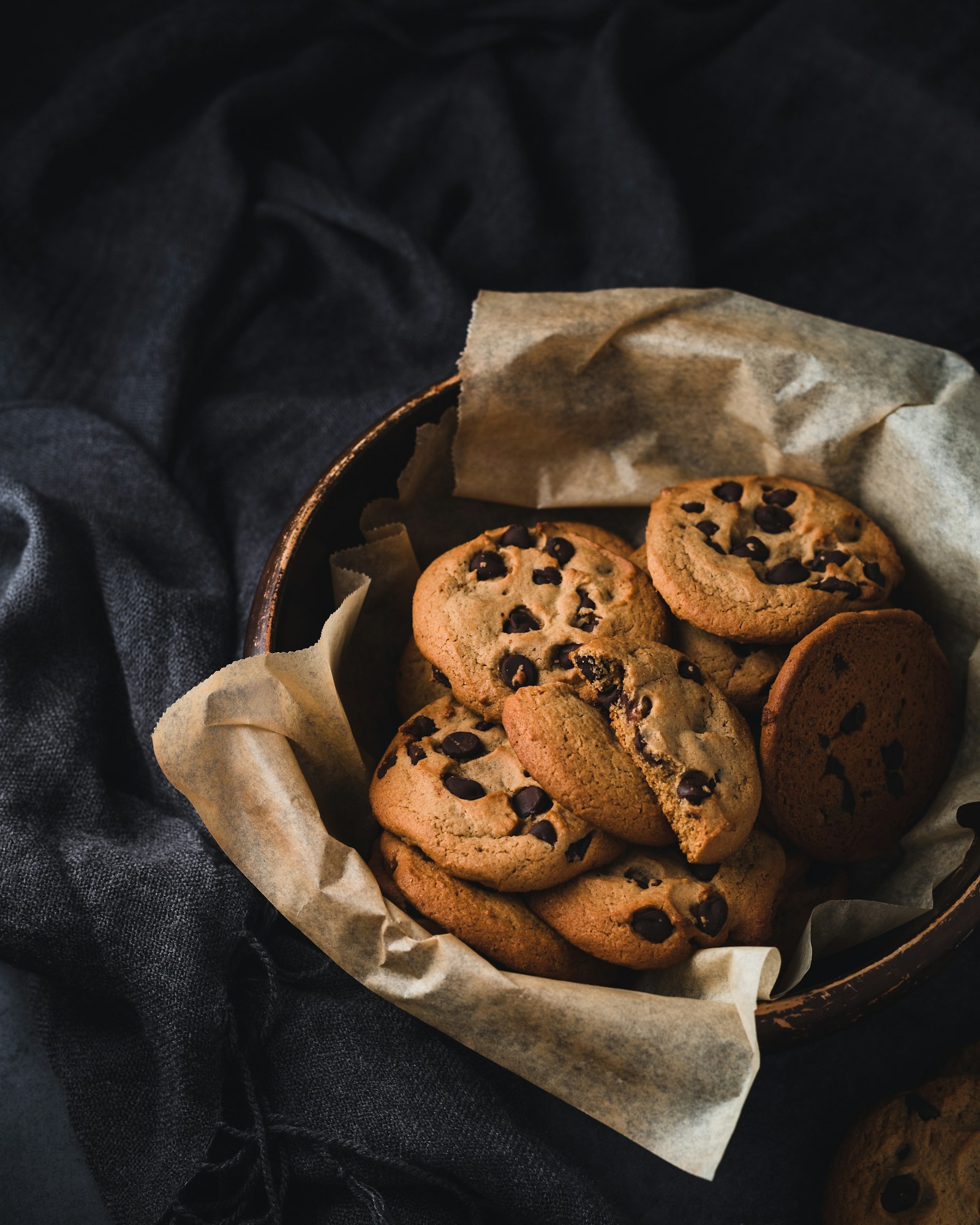 Cookies baking in the kitchen